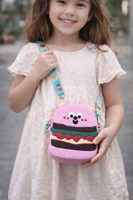 جزدان أطفال _برجر /سيلكون